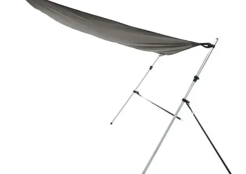 Extensie parasolar T-Top, gri antracit, 170x170x(115-183) cm - 4/5