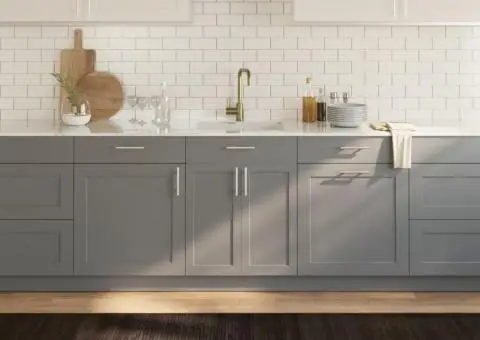 Covor dreptunghiular, maro închis, 60x400 cm, bambus - 1/5