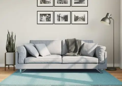 Covor „OVIEDO”, fire scurte, verde, 120x170 cm - 1/5