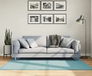 vidaXL Covor „OVIEDO”, fire scurte, verde, 120x170 cm