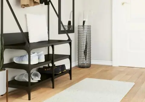 Covor „OVIEDO”, fire scurte, crem, 60x110 cm - 1/5