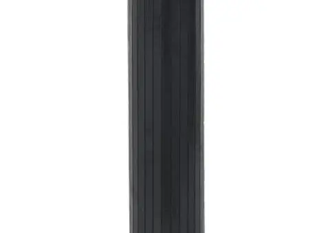 Covor dreptunghiular, negru, 60x300 cm, bambus - 3/5