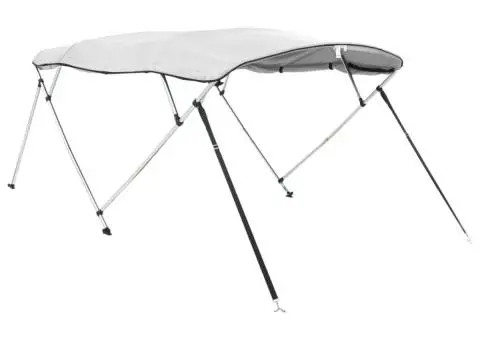 Parasolar Bimini 4 arcuri, pereți laterali 243x(170-182)x137 cm - 3/5