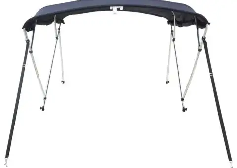 Parasolar Bimini 4 arcuri pereți laterali, 243x(200-213)x137 cm - 5/5