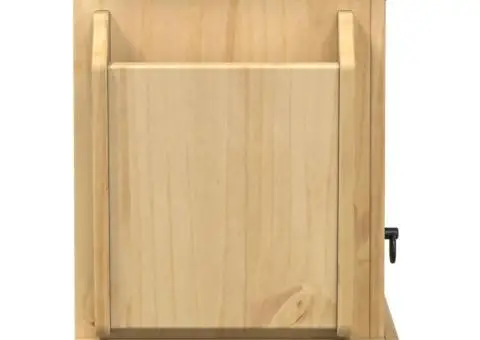 Noptieră Corona, 45x35x47,5 cm, lemn masiv de pin - 5/5