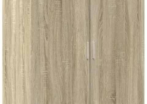 Dulapuri, 2 buc., stejar sonoma, 79x38x80 cm, lemn prelucrat - 4/5