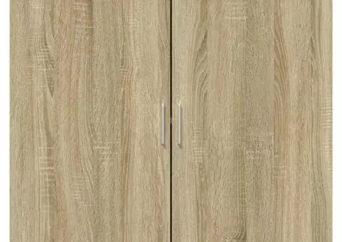 Dulapuri, 2 buc., stejar sonoma, 79x38x80 cm, lemn prelucrat - 5/5