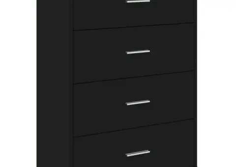 Dulapuri, 2 buc., alb, 60x31x84 cm, lemn prelucrat - 4/5