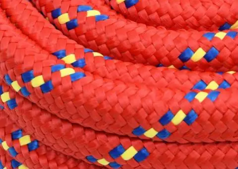 Frânghie de barcă, roșu, 20 mm, 50 m, polipropilenă - 4/5