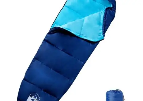 Sac de dormit tip mumie pentru adulți de camping, 3 anotimpuri - 1/5