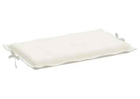 Pernă de șezlong, melanj crem, 186x58x4 cm textil - 5/5