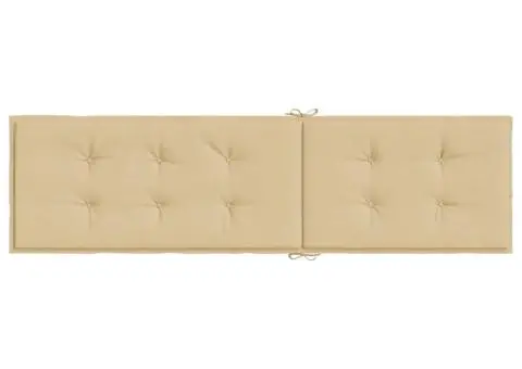 Pernă de șezlong, melanj bej, (75+105) x 50 x 4 cm textil - 5/5