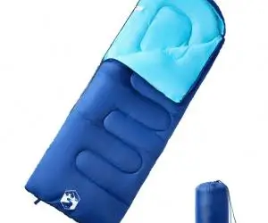 vidaXL Sac de dormit pentru adulți de camping, 3-4 anotimpuri