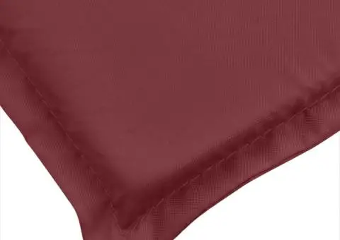 Pernă bancă de grădină, melanj roșu vin, 150x50x7 cm, textil - 5/5