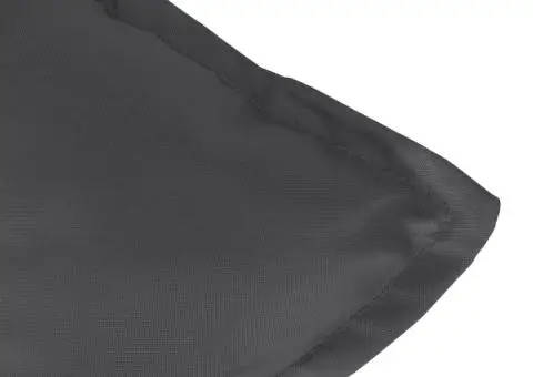 Pernă bancă de grădină, melanj antracit, 120x50x7 cm, textil - 5/5