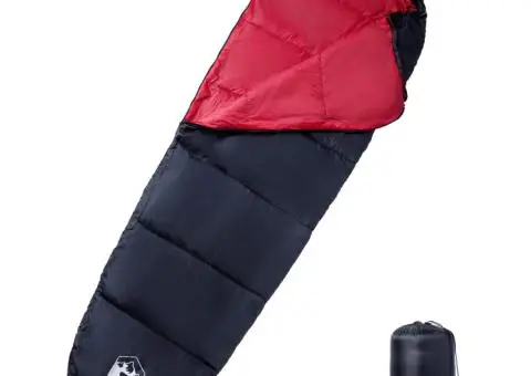 Sac de dormit tip mumie pentru adulți de camping, 3 anotimpuri - 1/5