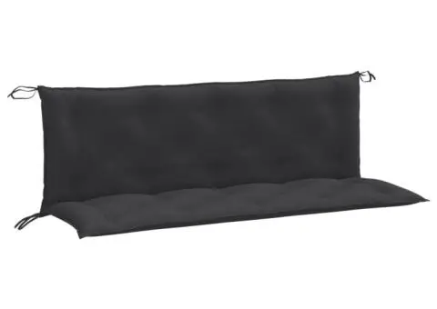 Pernă bancă de grădină 2 buc melanj antracit 150x50x7 cm textil - 2/5