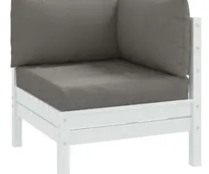 vidaXL Perne de paleți, 3 buc., melanj gri închis, material textil
