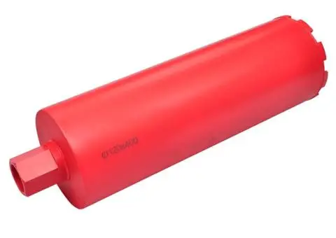 Vârf burghiu cu carotă diamantată găurire uscată și umedă 120mmx400 mm - 1/3