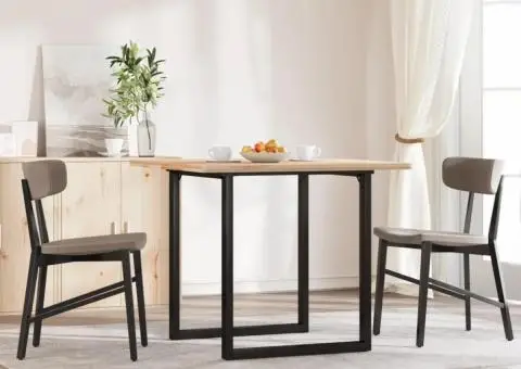 Picioare Măsuță de cafea O-Frame 70x70x73 cm Oţel - 1/5