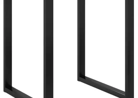 Picioare Măsuță de cafea O-Frame 70x70x73 cm Oţel - 2/5