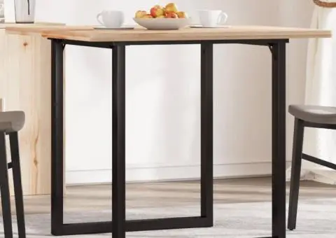 Picioare Măsuță de cafea O-Frame 70x70x73 cm Oţel - 3/5