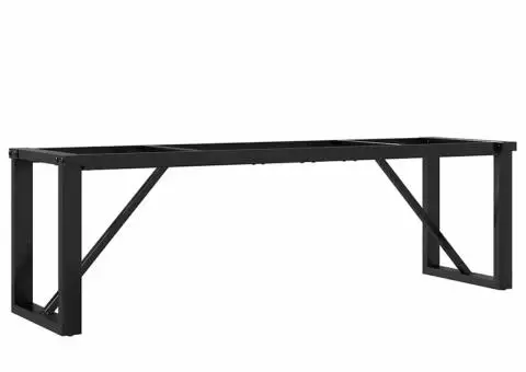 Picioare Măsuță de cafea O-Frame 140x30x43 cm Oţel - 2/5