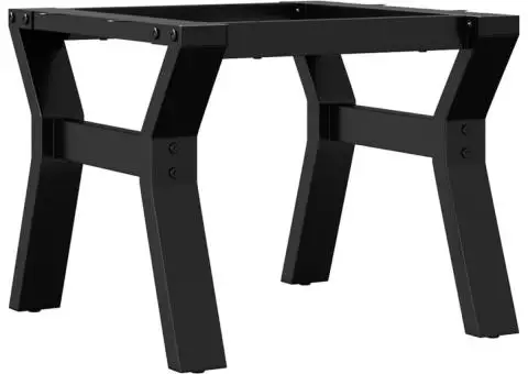 Picioare Măsuță de cafea Y-Frame 40x40x33 cm Oţel - 2/5