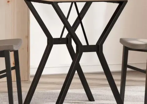 Picioare masă de sufragerie Y-Frame 60x50x73 cm Oţel - 1/5