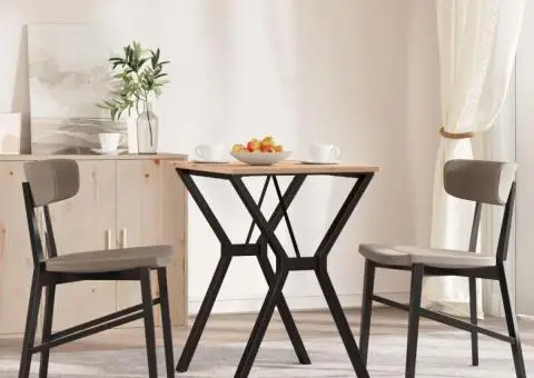 Picioare masă de sufragerie Y-Frame 60x50x73 cm Oţel - 3/5