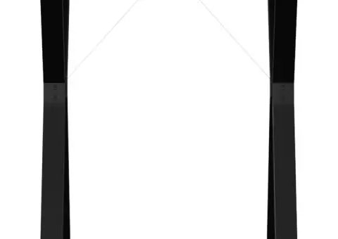 Picioare masă de sufragerie Y-Frame 60x50x73 cm Oţel - 4/5