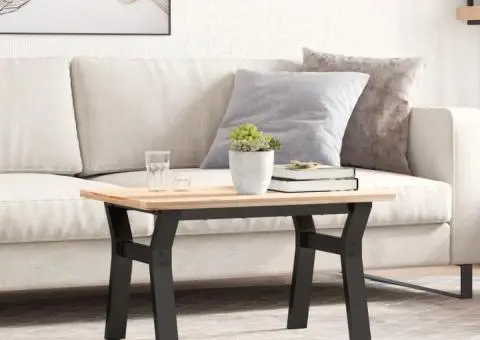 Picioare Măsuță de cafea Y-Frame 60x40x38 cm Oţel - 1/5