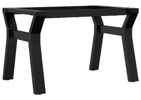 Picioare Măsuță de cafea Y-Frame 60x40x38 cm Oţel - 2/5