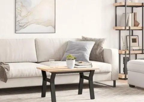 Picioare Măsuță de cafea Y-Frame 60x40x38 cm Oţel - 3/5