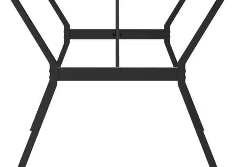 Picioare masă de sufragerie Y-Frame 160x80x73 cm Oţel - 5/5