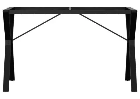 Picioare masă de sufragerie Y-Frame 120x60x73 cm Oţel - 4/5