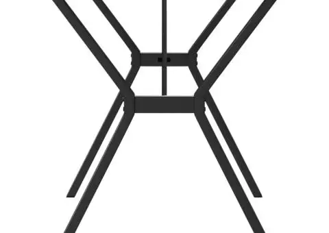 Picioare masă de sufragerie Y-Frame 120x60x73 cm Oţel - 5/5