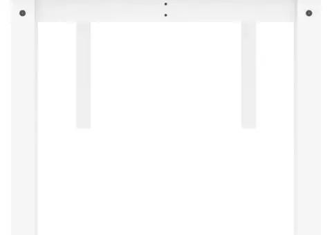 Masă de sufragerie „Panama”, alb, 180x90x75 cm, lemn masiv pin - 5/5