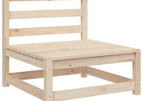 Set canapea de grădină, 7 piese, lemn masiv de pin - 5/5