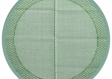 Covor de exterior, ARAKIL verde, Ø200 cm, PP - 2/5