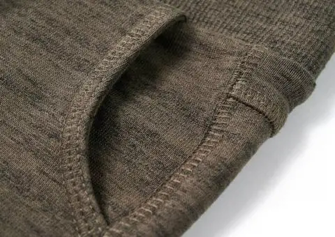 Pantaloni de trening pentru copii, kaki închis melanj, 116 - 5/5