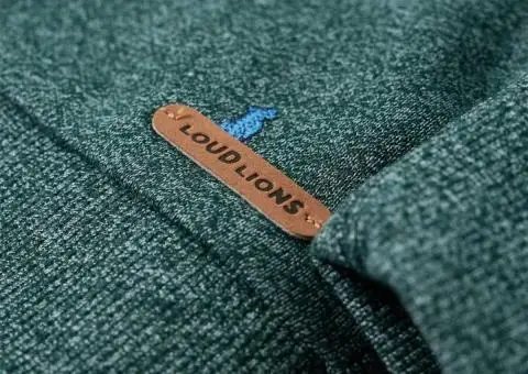 Bluzon pentru copii, verde închis melanj, 116 - 4/5