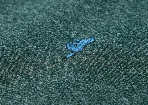 Bluzon pentru copii, verde închis melanj, 116 - 5/5