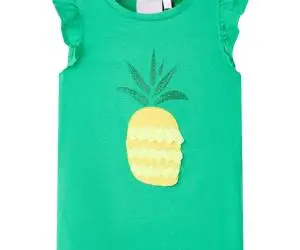 Tricou pentru copii, verde, 116