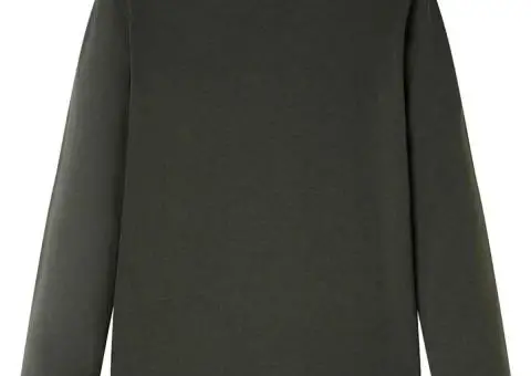 Tricou cu mâneci lungi pentru copii, kaki, 116 - 2/5