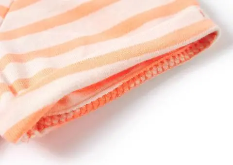 Tricou pentru copii, portocaliu neon, 116 - 4/5