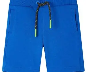 Pantaloni pentru copii cu șnur, albastru, 116