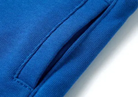 Pantaloni pentru copii cu șnur, albastru, 116 - 4/5