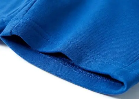 Pantaloni pentru copii cu șnur, albastru, 116 - 5/5