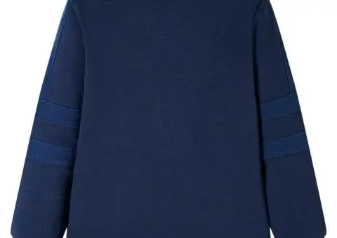 Bluzon pentru copii, bleumarin melanj, 116 - 2/5